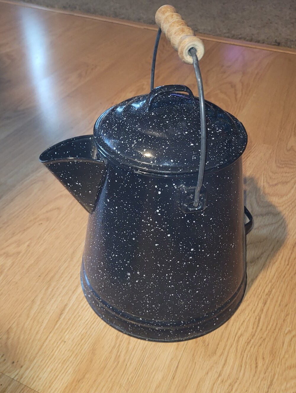 Vintage Graniteware Coffee Pot